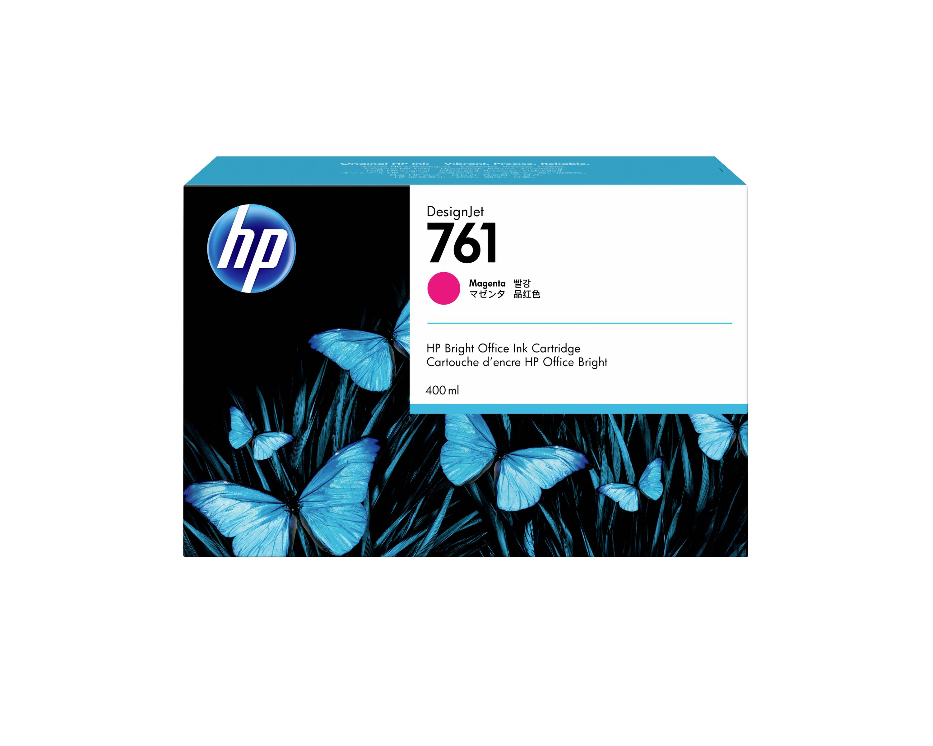 HP Druckerpatrone 761 Original Magenta 400 ml CM993A 1 St.