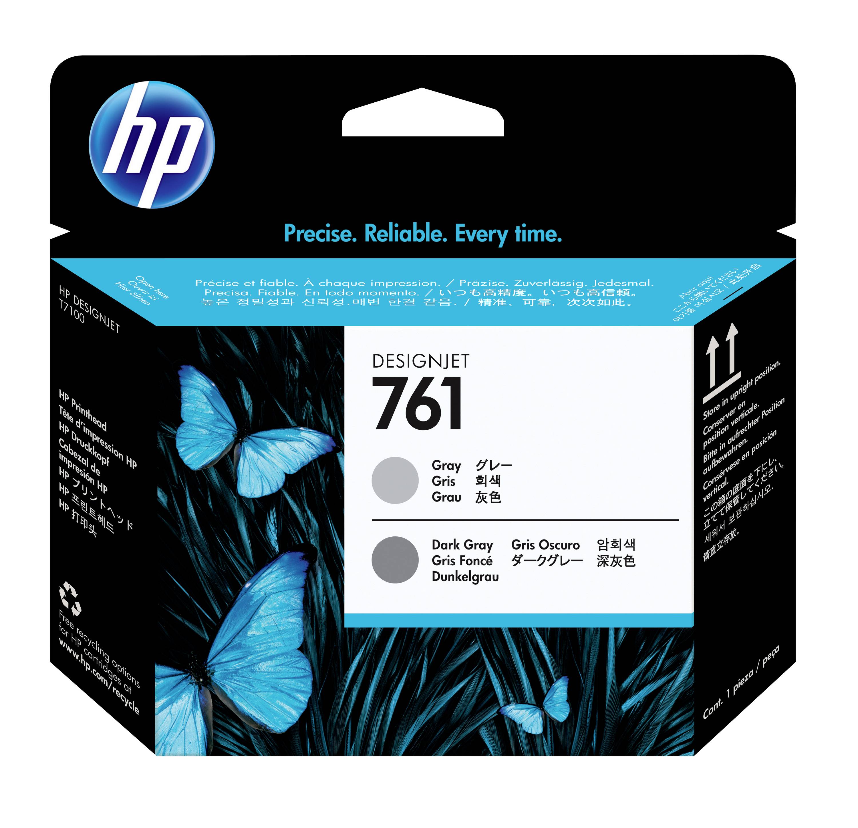 HP Druckkopf 761 Original Grau CH647A 1 St.