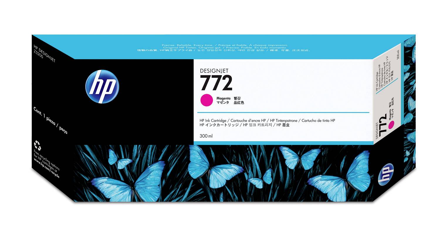 HP Druckerpatrone 772 Original Magenta CN629A