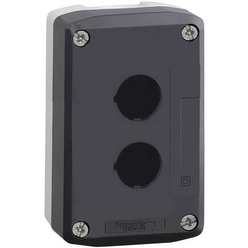 Thumbnail - Schneider Electric XALD02 XALD02 Leergehäuse 2 Einbaustellen (B x H x T) 106 x 68 x 53 mm unbeschriftet Dunkelgrau, Hell...