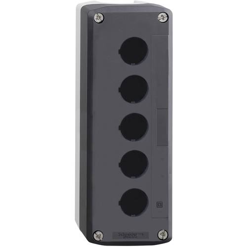 Thumbnail - Schneider Electric XALD05 XALD05 Leergehäuse 5 Einbaustellen (B x H x T) 196 x 68 x 53 mm unbeschriftet Dunkelgrau, Hell...