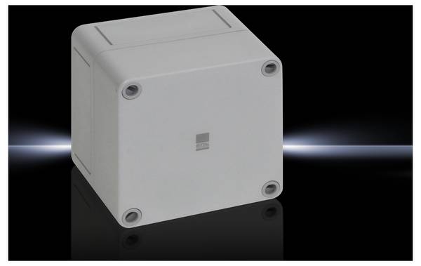 Rittal PK 9505.000 Installations-Gehäuse 94 x 94 x 81 Polycarbonat Lichtgrau (RAL 7035) 6 St.
