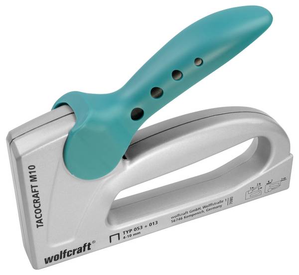 Wolfcraft M 10 7080000 Handtacker  Klammerntyp Typ 53 Klammernlänge 4 - 10 mm