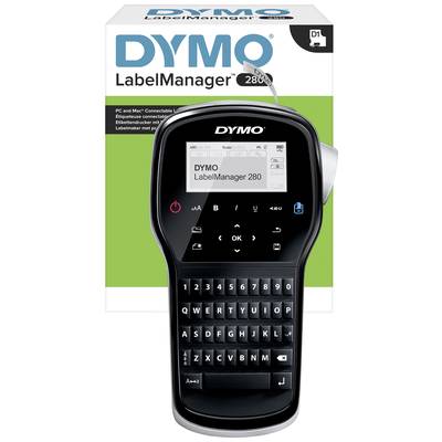 DYMO LabelManager 280 Beschriftungsgerät Geeignet für Schriftband: D1 6 mm, 9 mm, 12 mm-0