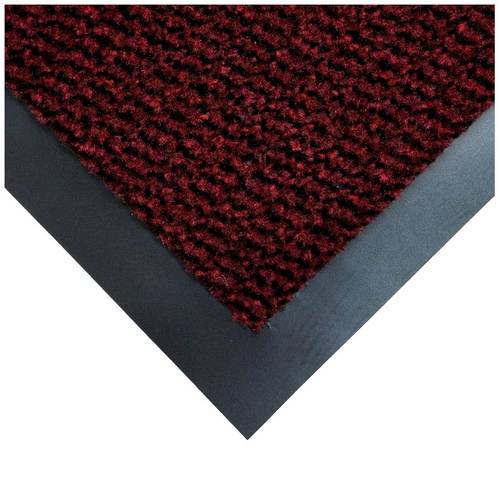 COBA Europe VP010307C VP010307C Schmutzfangmatte Vyna-Plush Schwarz/Rot (Meterware)
