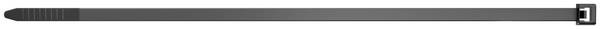 Fischer 69369 UBN Kabelbinder 370 mm 4.80 mm Schwarz UV-stabilisiert 100 St.