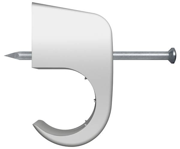 Fischer MNS 4-7 Nagelschellen 94673 Bündel-Ø-Bereich 4 bis 7 mm halogenfrei Grau 100 St.