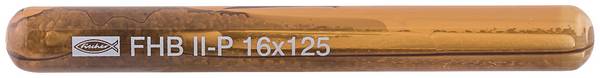 Fischer 507923 FHB II-P 16 x 125 Highbond-Patrone 18 mm 10 St.