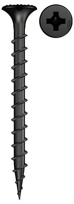 Fischer 665052 Schnellbauschraube 3.9 mm 45 mm Kreuzschlitz Phillips Stahl verzinkt 1000 St.