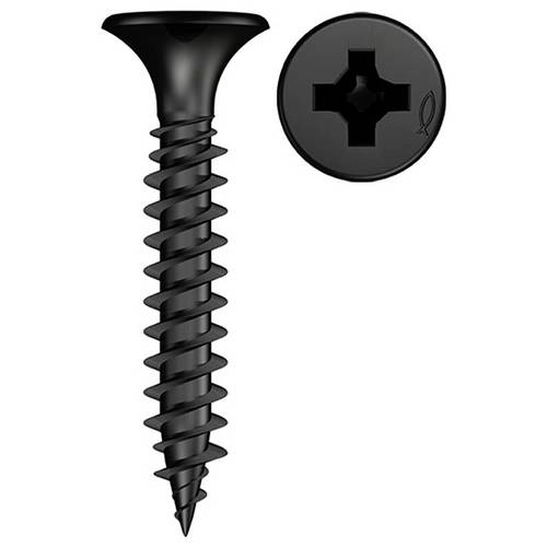 Fischer 665088 Schnellbauschraube 3.5 mm 35 mm Kreuzschlitz Phillips Stahl galvanisch verzinkt 1000 St.