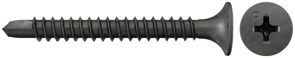 Fischer 665093  Schnellbauschraube 3.5 mm 35 mm Kreuzschlitz Phillips    Stahl galvanisch verzinkt 1000 St.
