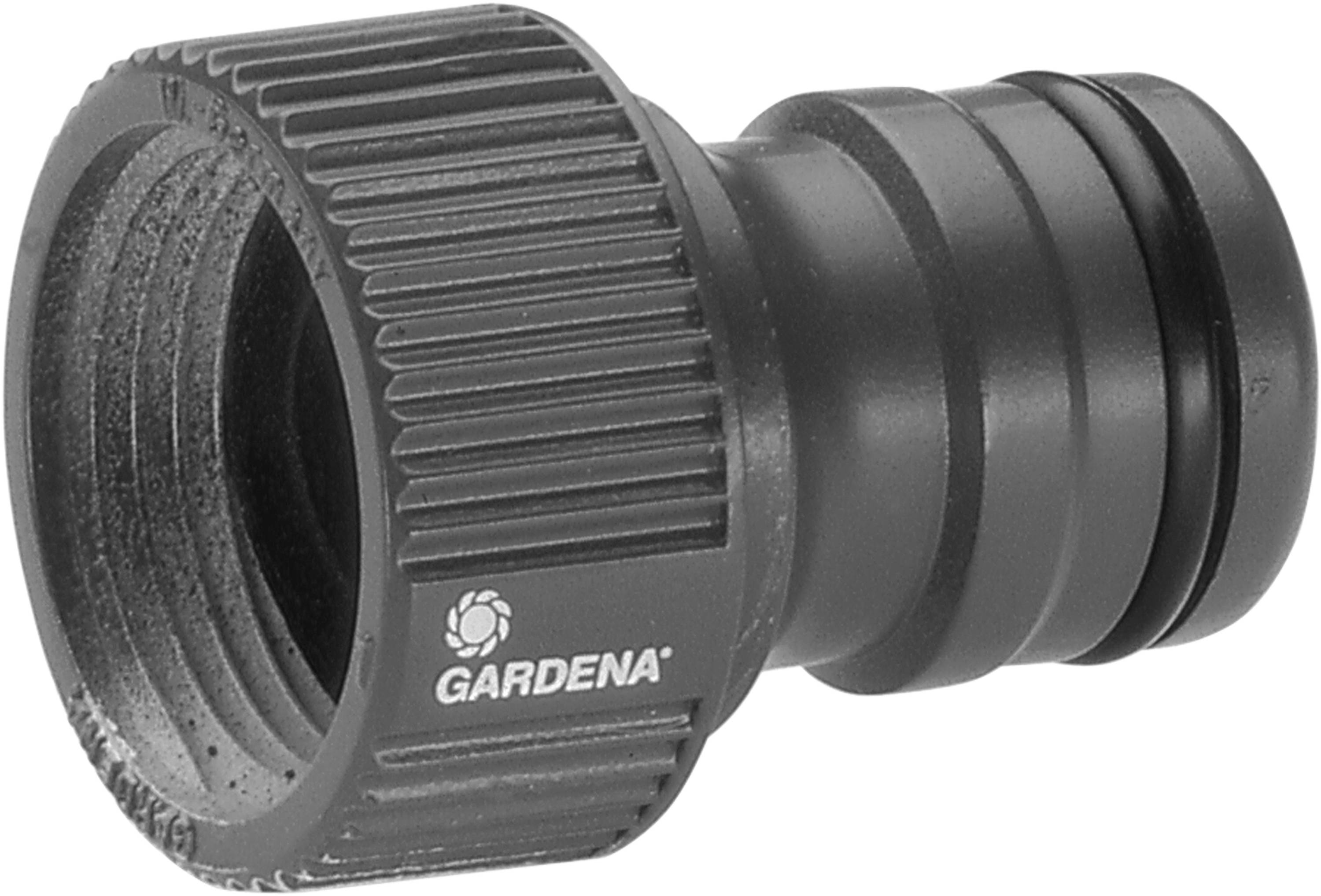 GARDENA 2801-20 Kunststoff Hahnanschluss Steckkupplung Profi-System, 26,44 mm (3/4") AG