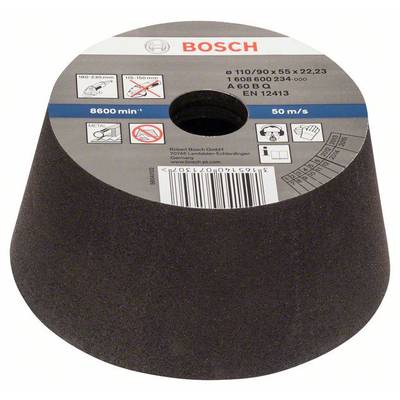 Bosch Accessories 1608600234 Schleiftopf, konisch-Metall/Guss 90 mm, 110 mm, 55 mm, 60 Bosch   1 St.
