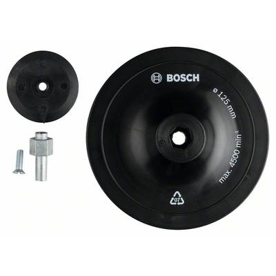 Bosch Accessories 1609200240 Stützteller, 125 mm, 8 mm Durchmesser 125 mm