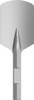 Bosch Accessories 1618662000 Bosch Power Tools Spatmeißel 135 mm Gesamtlänge 400 mm Sechskantschaft 1 St.