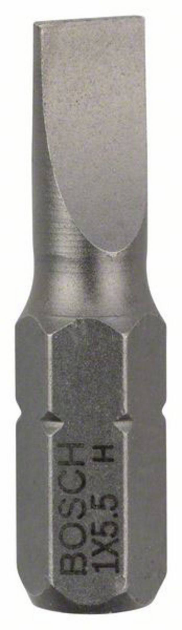 Bosch Accessories 2607001465 2607001465 Schlitz-Bit Antrieb: 1/4" (6.3 mm) Abtrieb: Schlitz 25 mm
