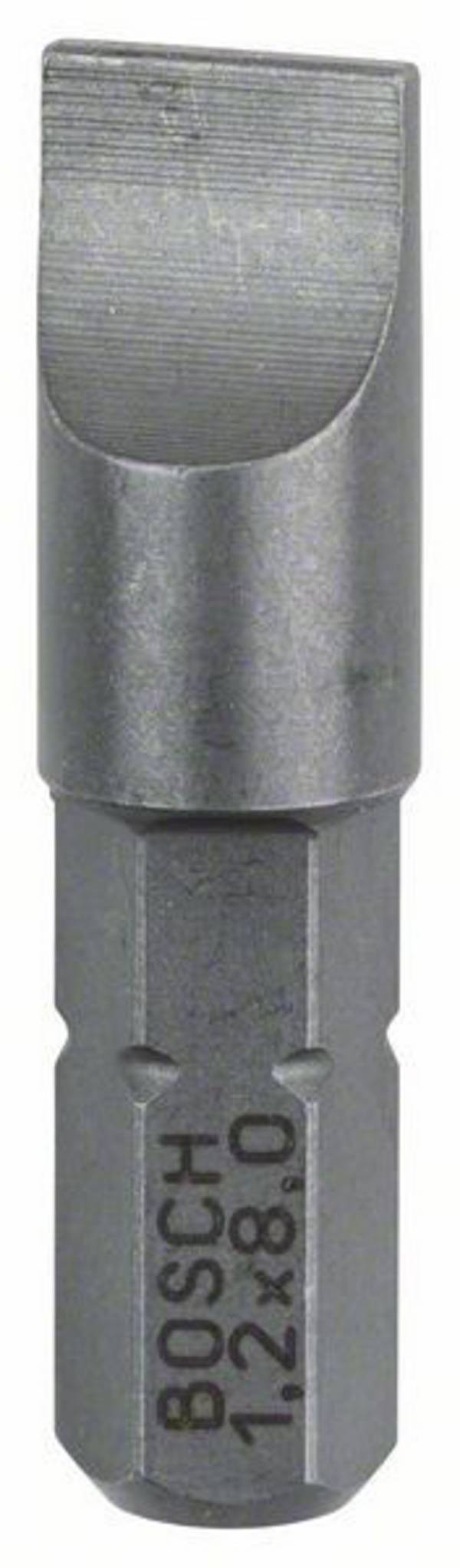 Bosch Accessories 2607001468 2607001468 Schlitz-Bit Antrieb: 1/4" (6.3 mm) Abtrieb: Schlitz  25 mm