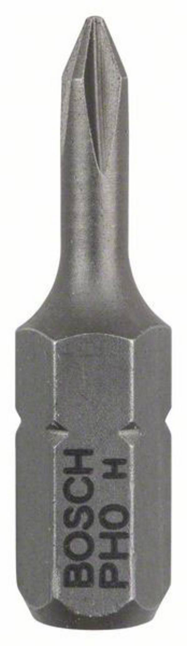 Bosch Accessories 2607001506 2607001506 Kreuzschlitz-Bit Antrieb: 1/4" (6.3 mm) Abtrieb: Kreuzschlitz Phillips PH 0 25 mm