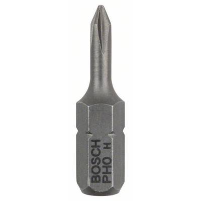 Bosch Accessories  2607001506 Kreuzschlitz-Bit PH 0  extra hart C 6.3 3 St.