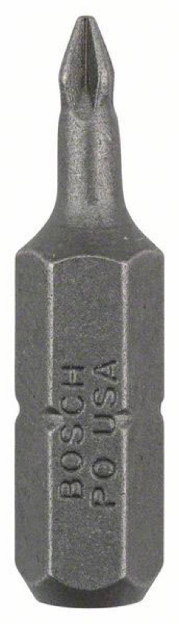 Bosch Accessories 2607001507 2607001507 Kreuzschlitz-Bit Antrieb: 1/4" (6.3 mm) Abtrieb: Kreuzschlitz Phillips PH 0 25 mm