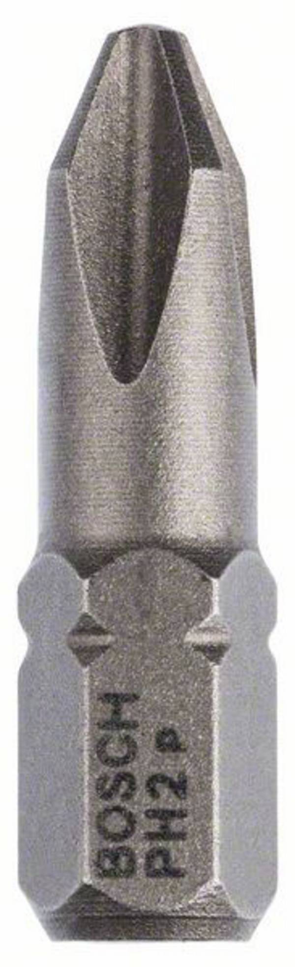 Bosch Accessories 2607001512  Kreuzschlitz-Bit Antrieb: 1/4" (6.3 mm) Abtrieb: Kreuzschlitz Phillips PH 2 25 mm