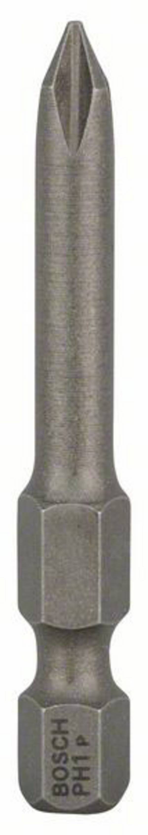 Bosch Accessories 2607001526  Kreuzschlitz-Bit Antrieb: 1/4" (6.3 mm) Abtrieb: Kreuzschlitz Phillips PH 1 49 mm