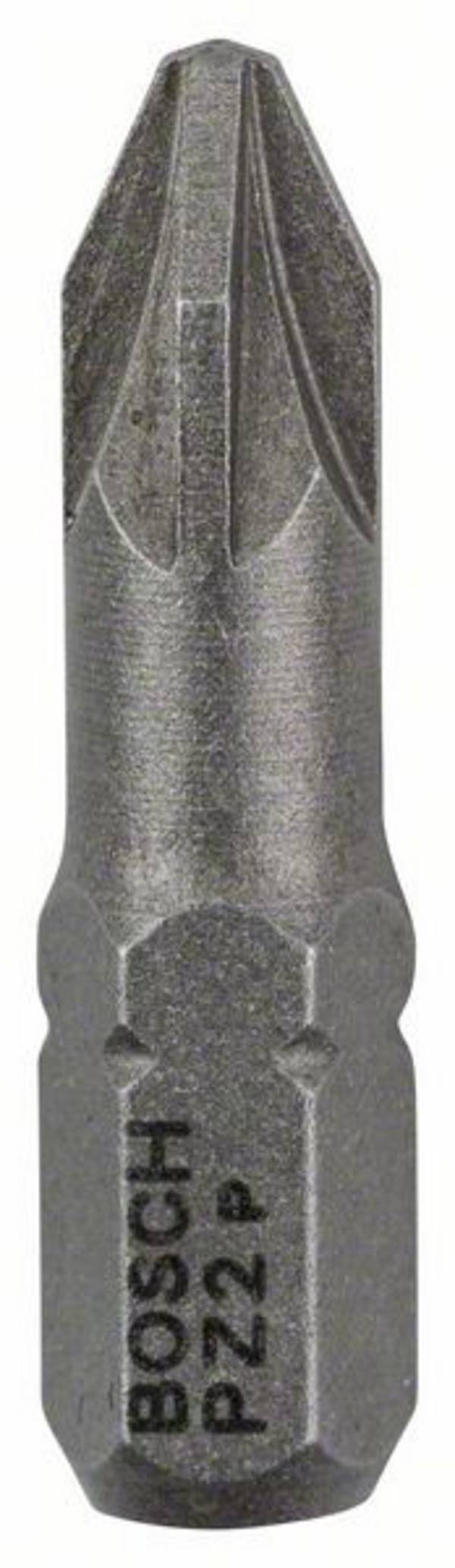 Bosch Accessories 2607001561 Kreuzschlitz-Bit Antrieb: 1/4" (6.3 mm) Abtrieb: Kreuzschlitz Pozidriv PZ 2 25 mm