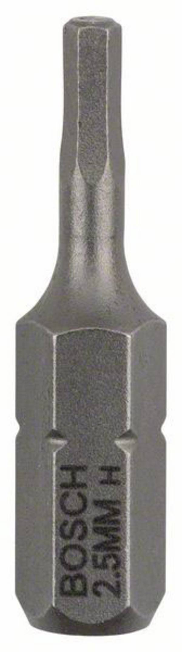 Bosch Accessories 2607001720 2607001720 Sechskant-Bit Antrieb: 1/4" (6.3 mm) Abtrieb: Innen-Sechskant 2.5 mm 25 mm