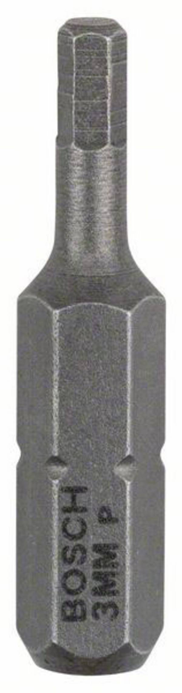 Bosch Accessories 2607001722 2607001722 Sechskant-Bit Antrieb: 1/4" (6.3 mm) Abtrieb: Innen-Sechskant 3 mm 25 mm