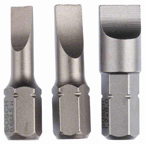 Thumbnail - Bosch Accessories Schlitz-Bit 4.5 mm, 5.5 mm, 8 mm extra hart D 6.3 3 St.