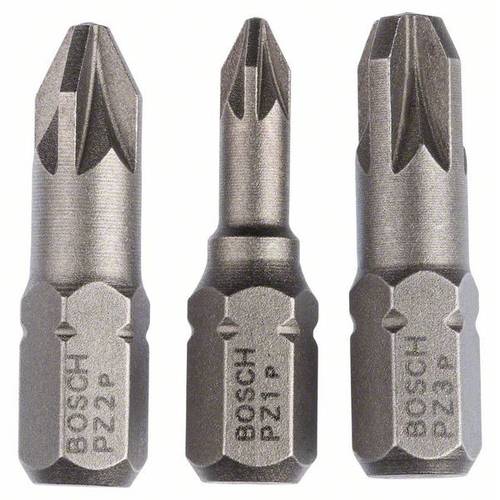 Bosch Accessories 2607001753 Kreuzschlitz-Bit PZ 1, PZ 2, PZ 3 extra hart D 6.3 3 St.