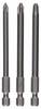 Bosch Accessories 2607001758 Bit-Set PH 1, PH 2, PH 3 extra hart E 6.3 3 St.