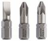 Bosch Accessories 2607001766 Bit-Set PH 2, PZ 2 extra hart D 6.3 3 St.