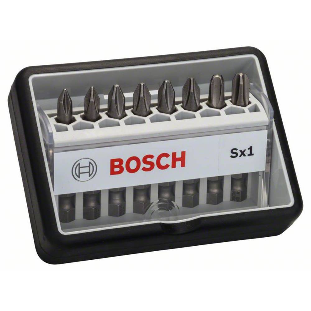 Bosch 2607002556 Schroefbitset Robust Line Sx Extra Hard, 8-delig, 49 mm, PH