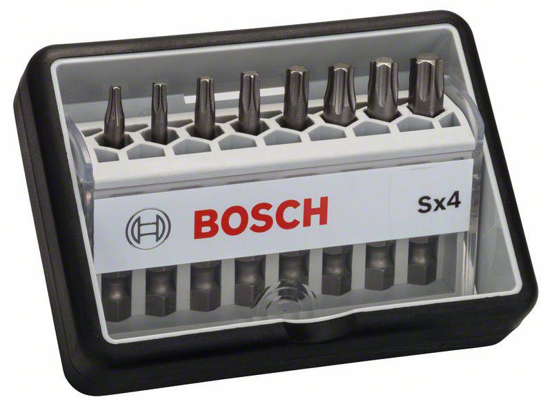Bosch Accessories Robust Line 2607002559 Bit-Set 8teilig Innen-Sechsrund (TX)