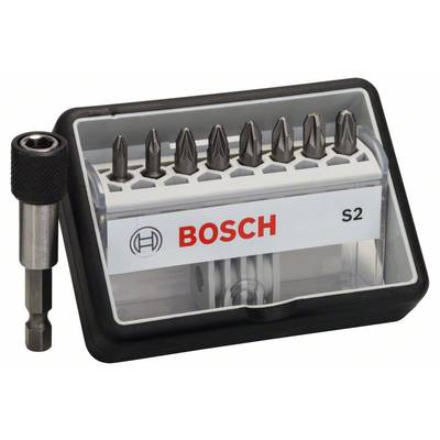 Bosch Accessories Robust Line 2607002561 Bit-Set 9teilig Kreuzschlitz Pozidriv 