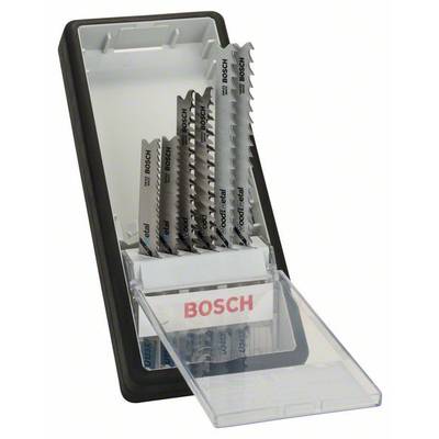 Bosch Accessories 2607010532 Stichsägeblatt-Set Robust Line Progressor, U-Schaft, 6-teilig 1 Set