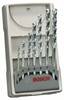 Bosch Accessories CYL-1 2607017079 Hartmetall Stein-Spiralbohrer-Set 7teilig 3 mm, 4 mm, 5 mm, 6 mm, 6 mm, 7 mm, 8 mm Gesamtlänge 60 mm Zylinderschaft 1 Set