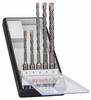 Bosch Accessories SDS-Plus-Bohrersatz 5-tlg.RobL 5/6x50/100mm+6/8/10x100/160mm 2607019927 Hartmetall Hammerbohrer-Set 5teilig 5 mm, 6 mm, 6 mm, 8 mm, 10 mm SDS-Plus 1 Set