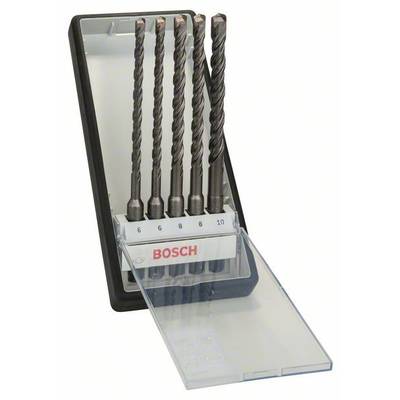 Bosch Accessories  2607019928 Hartmetall Hammerbohrer-Set 5teilig 6 mm, 6 mm, 8 mm, 8 mm, 10 mm  SDS-Plus 1 Set
