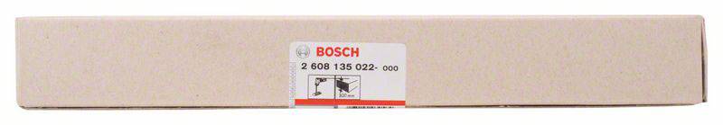 Eine rechteckige Verpackung mit einem Etikett der Marke 'BOSCH' und der Nummer '2 608 135 022 – 000'.