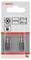 'Bosch T27H' Torx-Bits 25 mm, 1/4-Zoll, zwei Stück in Kunststoffverpackung, Artikelnummer 2608522013, für Schraubarbeiten geeignet.
