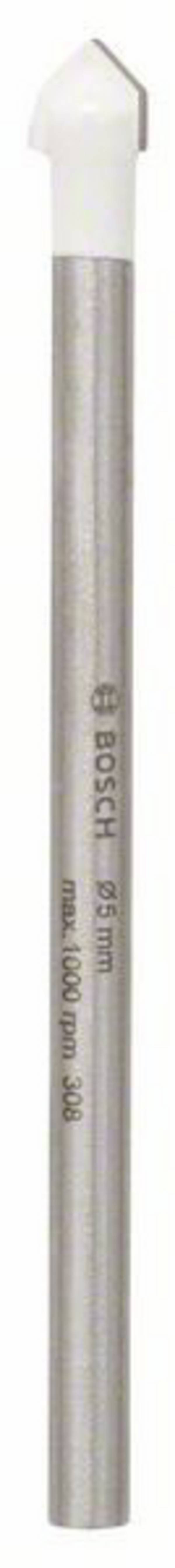 Bosch Accessories 2608587159 Glas- und Fliesenbohrer 5 mm Gesamtlänge 70 mm Zylinderschaft 1 St.