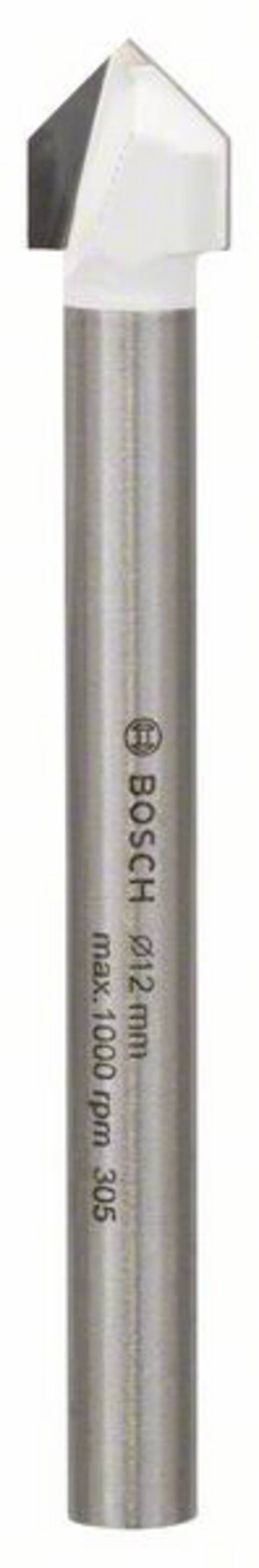 Bosch Accessories 2608587166 Glas- und Fliesenbohrer  12 mm Gesamtlänge 90 mm Zylinderschaft 1 St.