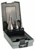Bosch Accessories 2608587426 HSS Stufenbohrer-Set 3teilig 3-Flächenschaft 1 Set
