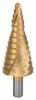 Bosch Accessories 2608587430 Bosch Power Tools HSS Stufenbohrer Gesamtlänge 93.5 mm TiN 3-Flächenschaft 1 St.