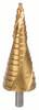 Bosch Accessories 2608587434 Bosch Power Tools HSS Stufenbohrer Gesamtlänge 125.5 mm TiN 3-Flächenschaft 1 St.