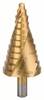 Bosch Accessories 2608587435 Bosch Power Tools HSS Stufenbohrer Gesamtlänge 93 mm TiN 3-Flächenschaft 1 St.