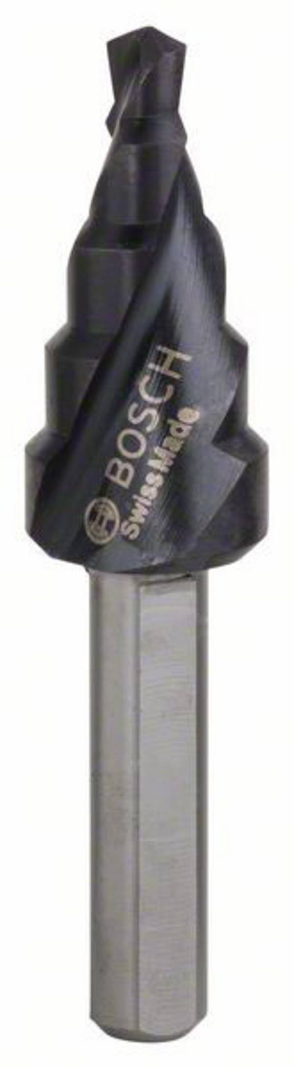 Bosch Accessories 2608588064 2608588064 HSS Stufenbohrer   Gesamtlänge 50 mm TiAIN  3-Flächenschaft 1 St.