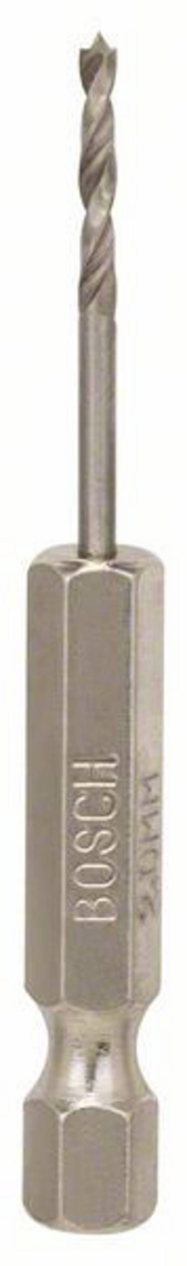 Bosch Accessories 2608595518 Holz-Spiralbohrer 2 mm Gesamtlänge 62 mm 1/4" (6.3 mm) 1 St.